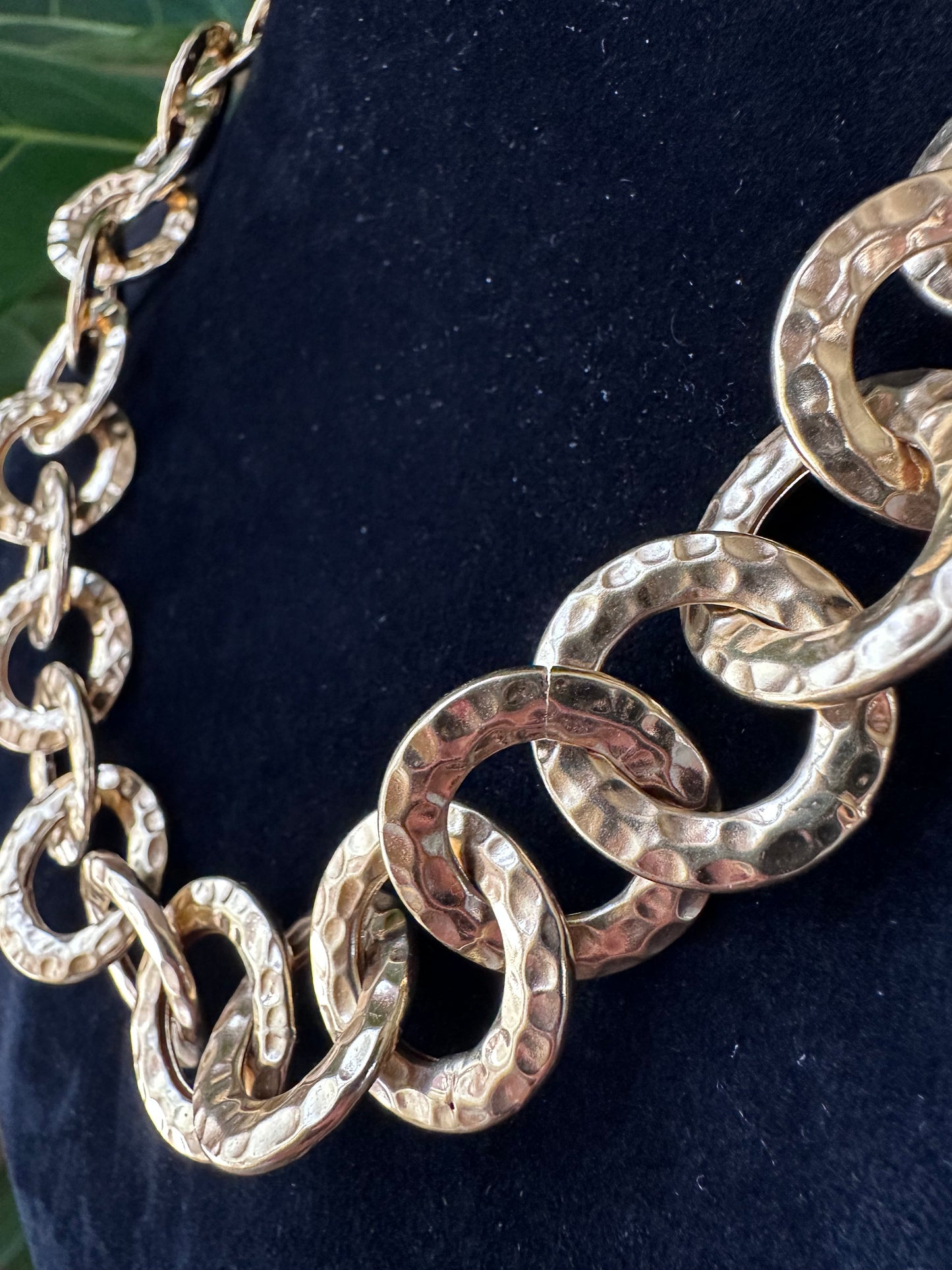 Italian Large Rolo Link Chain 14k Yellow Gold