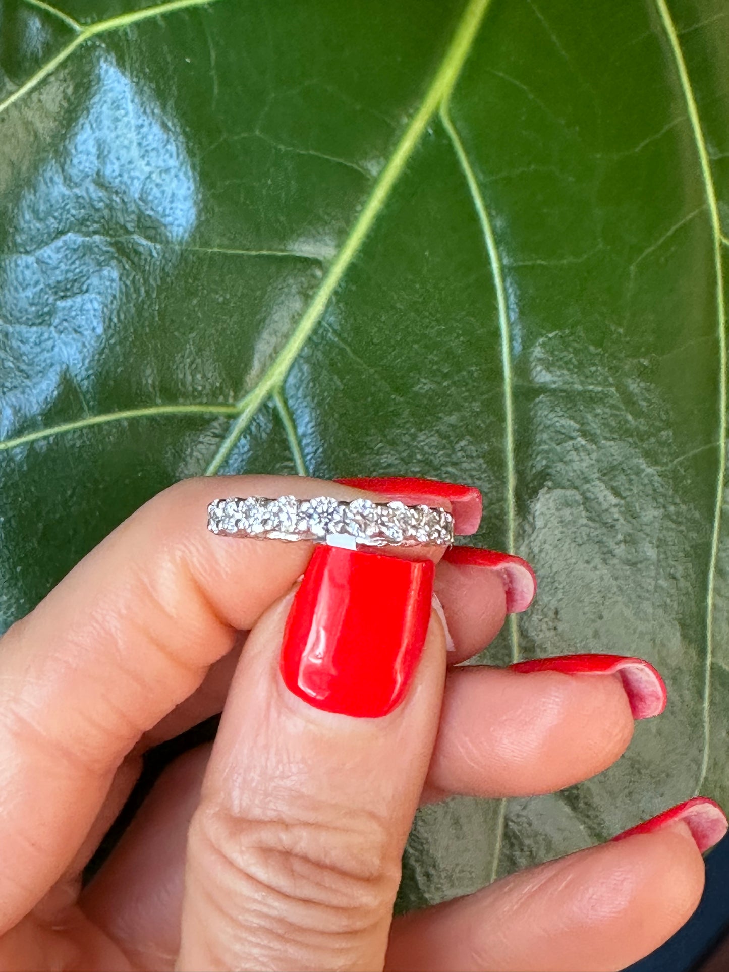 Brilliant Cut Eternity Band Platinum