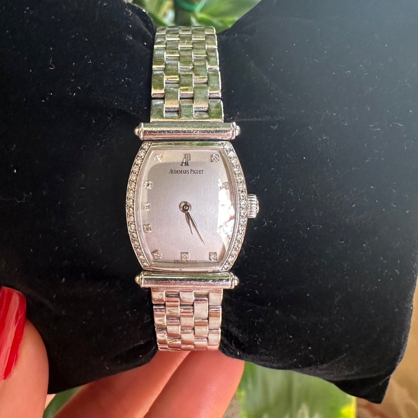 Audemars Piguet Carnegie Diamond Ladies Watch | 18k White Gold | 1990s Estate