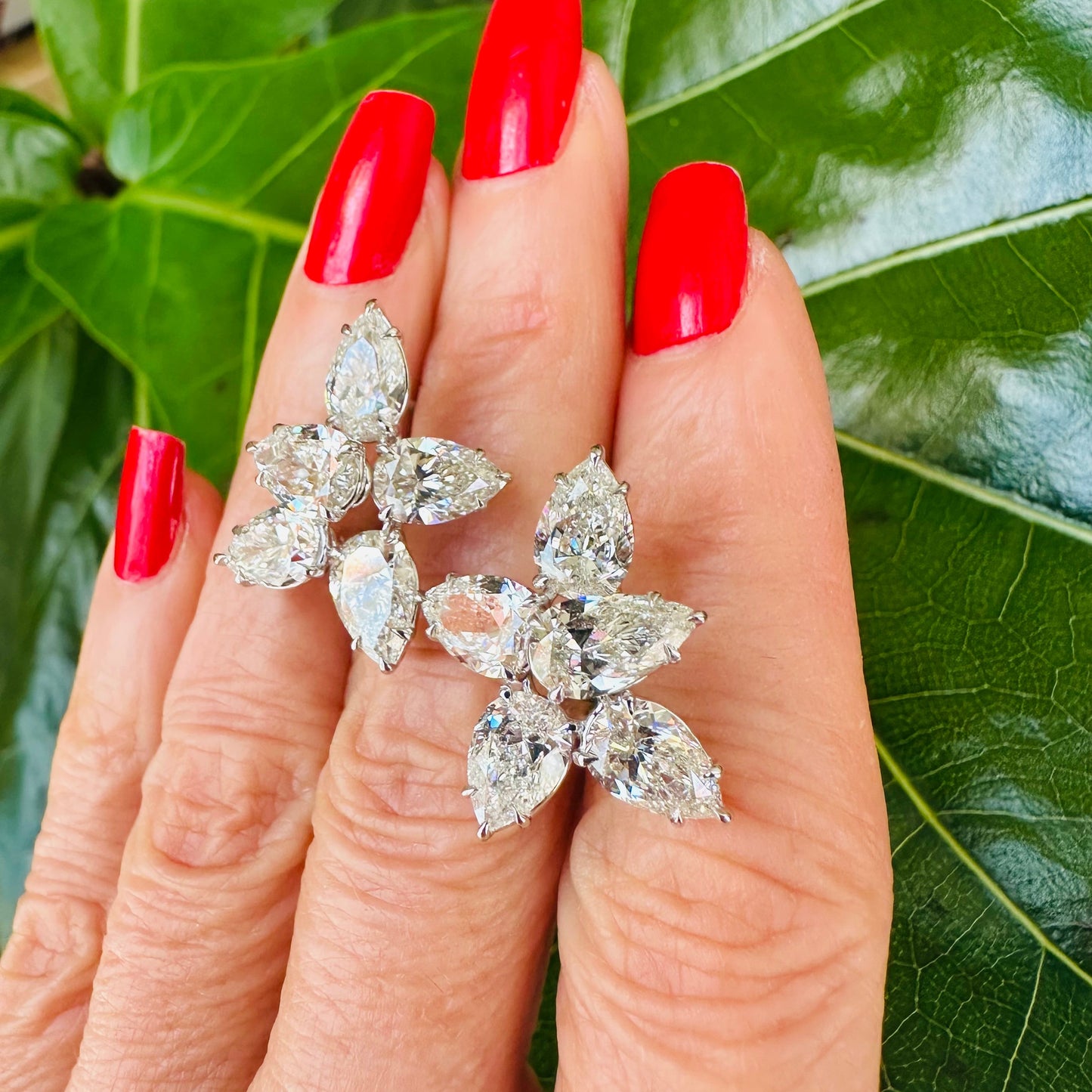 GIA Natural Diamonds 10.06 Carats 18k 