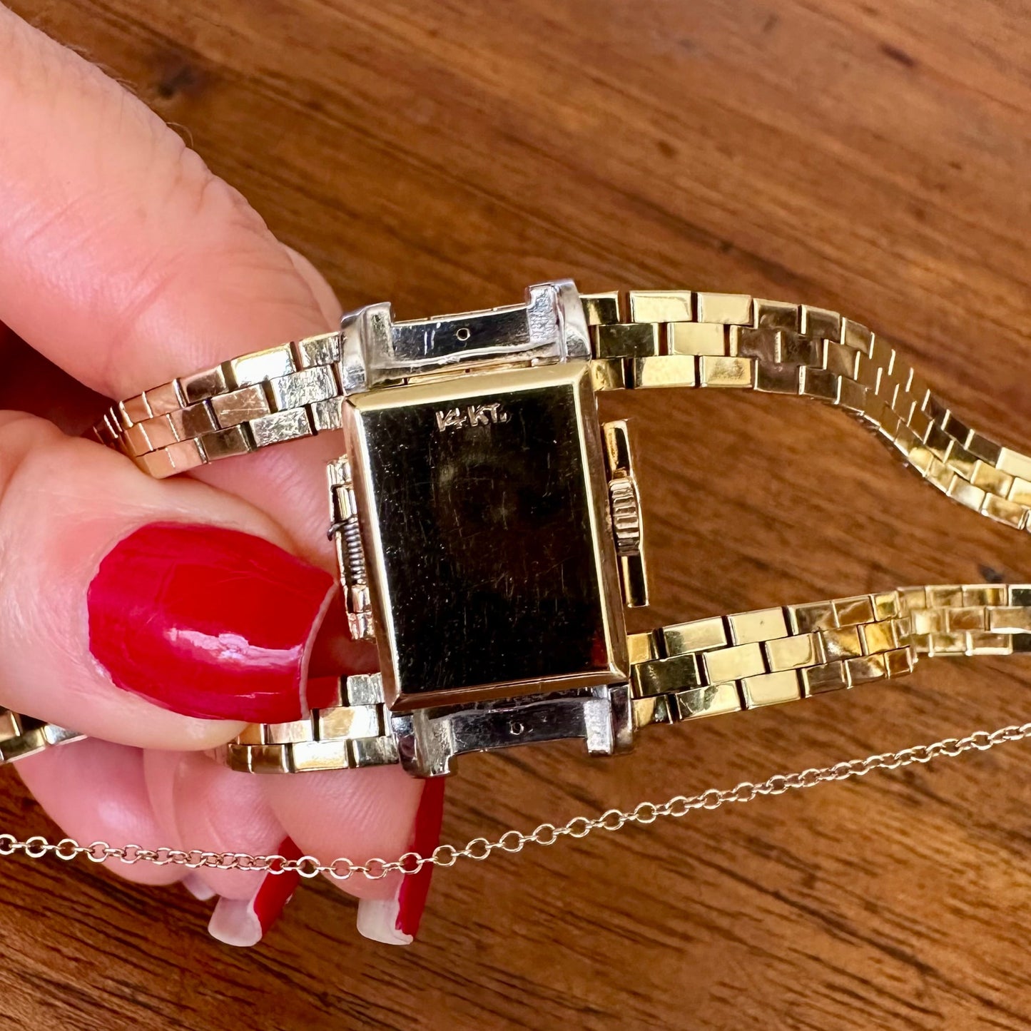 Hallmark of 14k Blancpain Ladies Watch