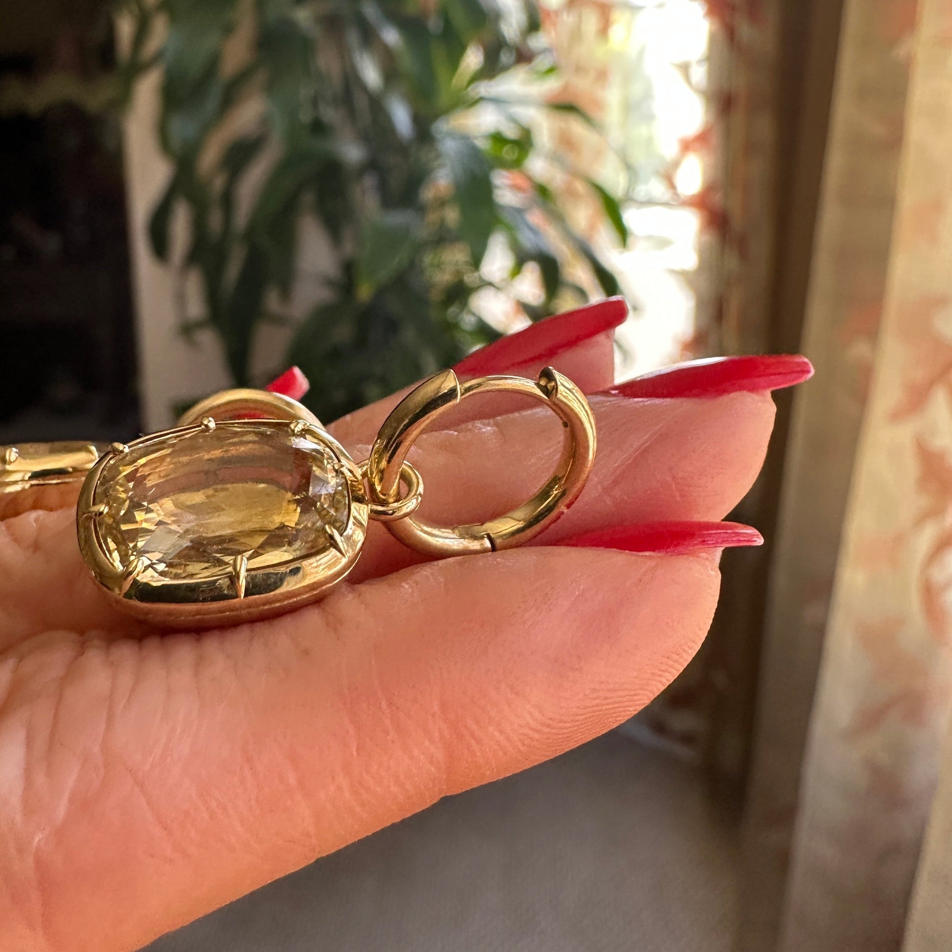 18k Yellow Gold Earrings