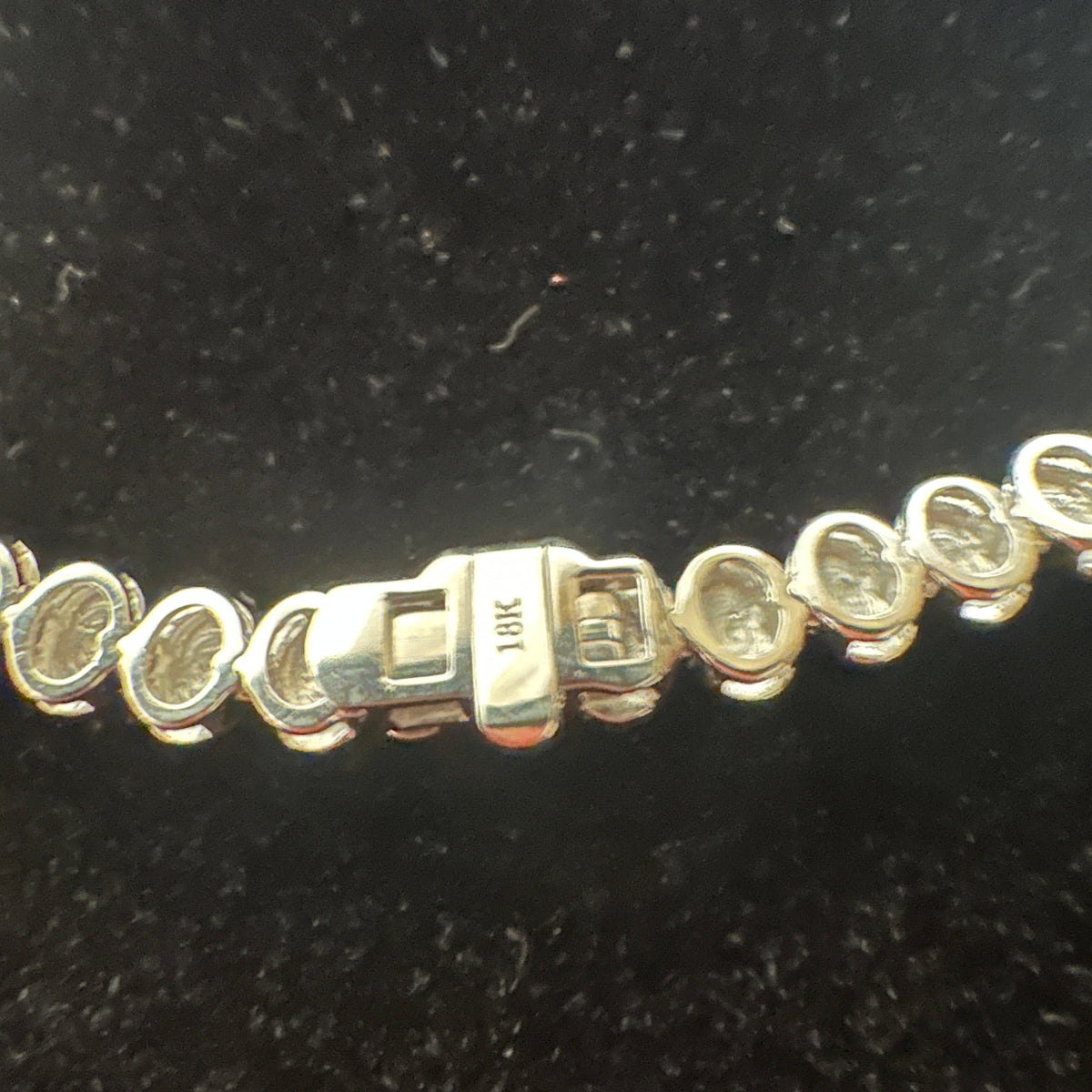 Natural Oval-Cut Diamond Tennis Necklace | 23.16ct | 75 Stones | 18k White Gold | 17.5"