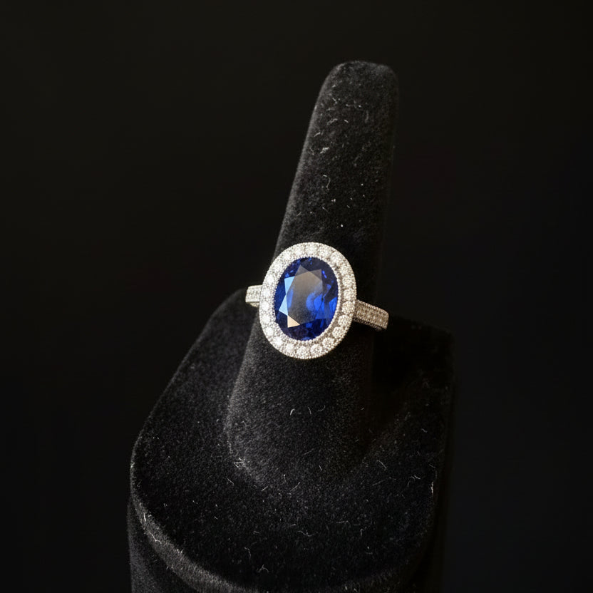 AGL Certified Natural Blue Sapphire Burma