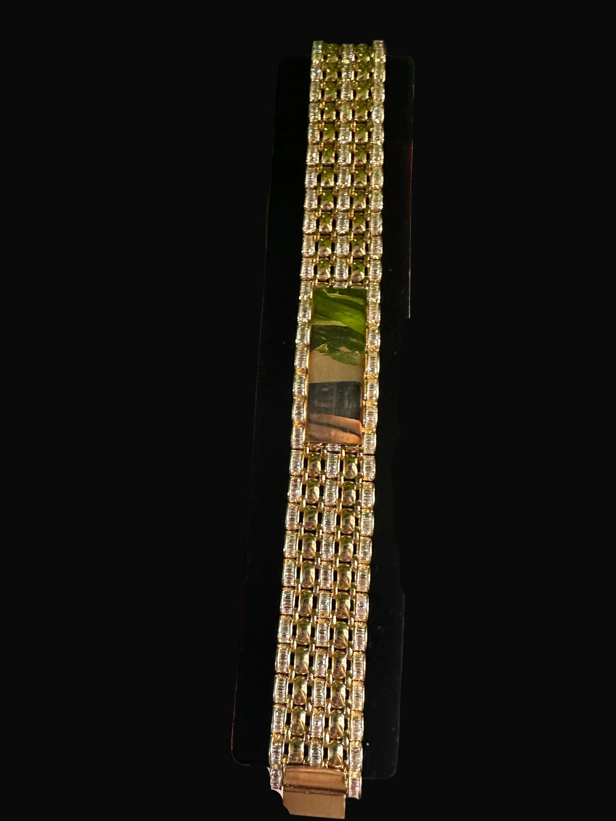 Quinde Design Diamond & 18k Yellow Gold Bracelet
