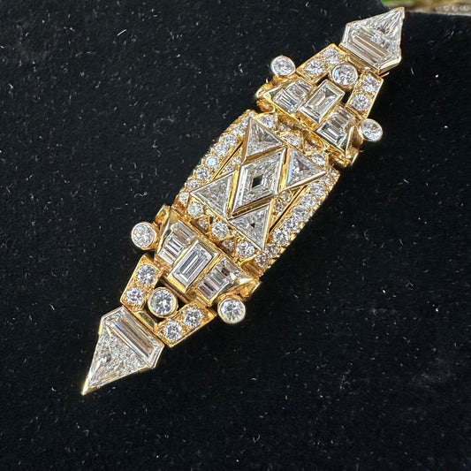 Vintage Multi Shape Natural Diamonds 18k 